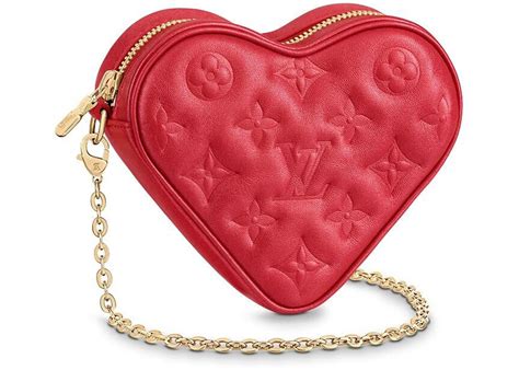 louis vuitton heart on chain|louis vuitton chain wallet monogram.